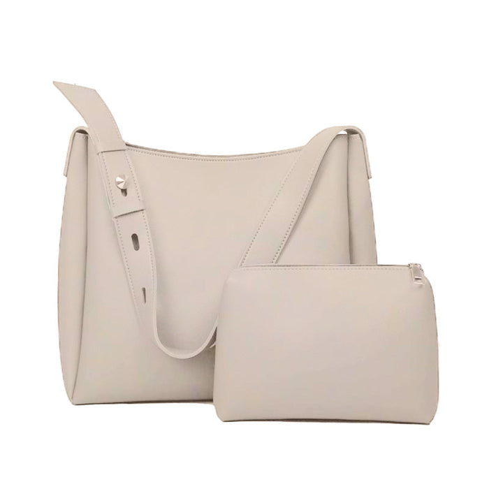 Women's Tote Bag Set with Matching Zip Pouch