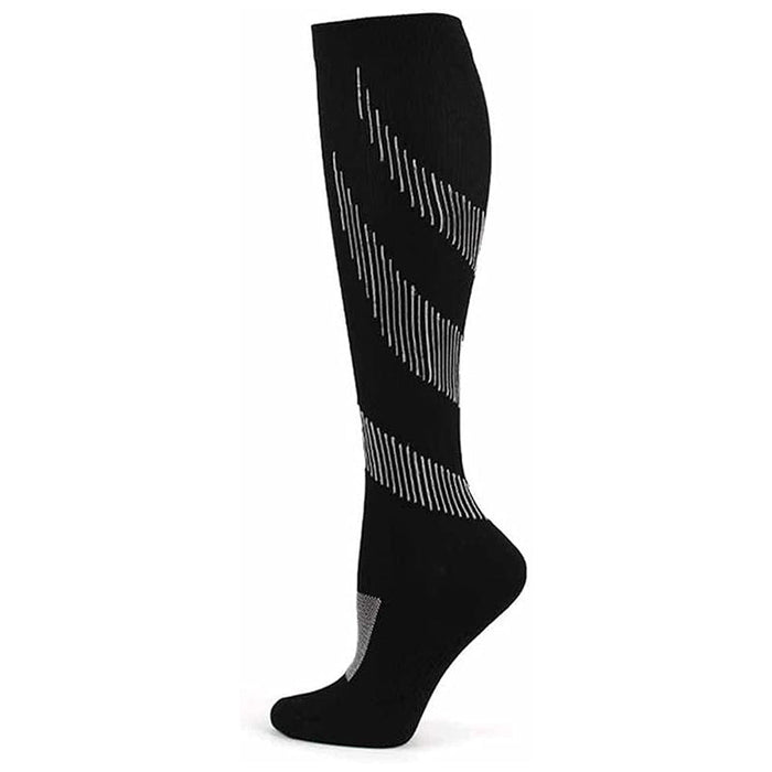 Compression Socks Knee-High with Anti-Slip Cushioning