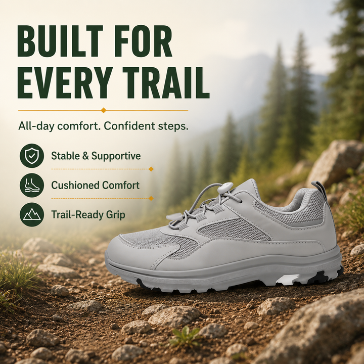 SummitFlow Men’s Wide Toe Orthopedic Shoes