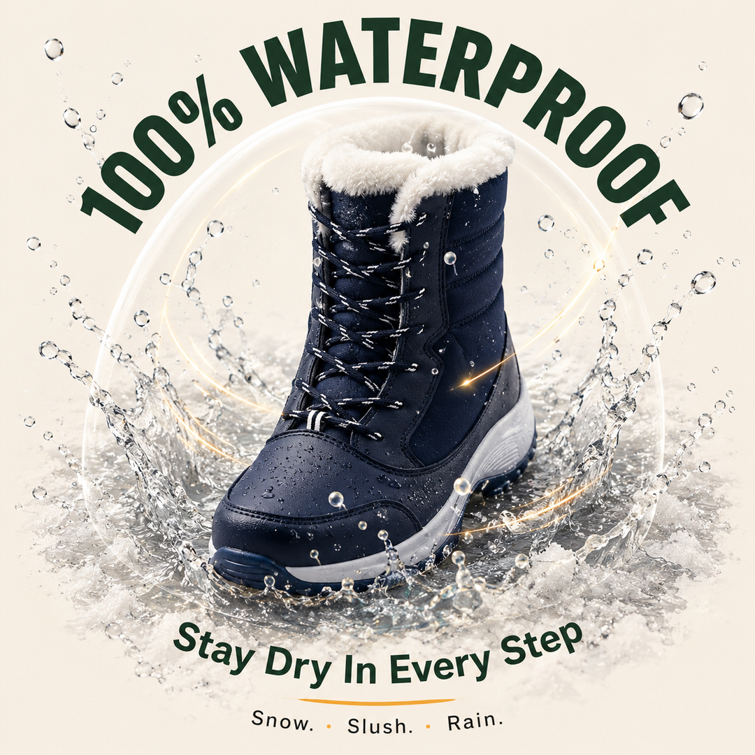 FrostHaven Women’s Waterproof Snow Boots