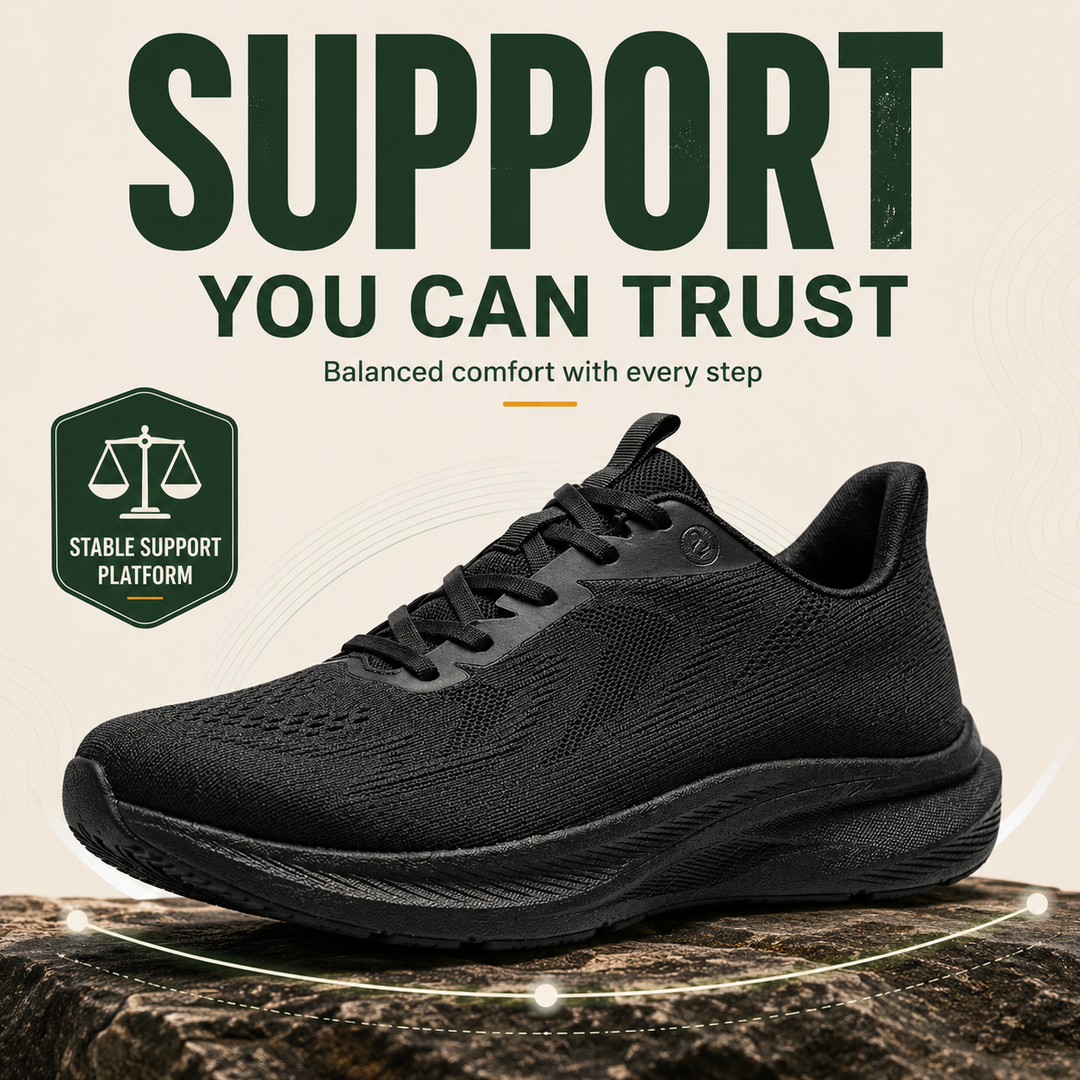 ErgoFit Men’s Orthopedic Wide-Toe Comfort Shoes