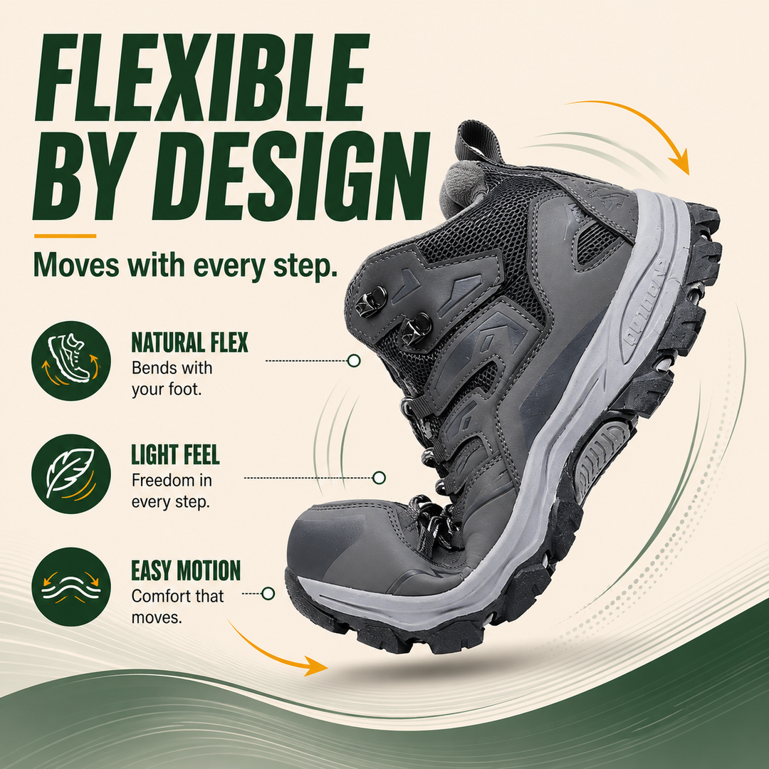SummitGrip Women’s All-Terrain Hiking Boots