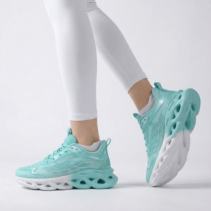 Ortho Walking Shoes with Shock-Absorbing Bubble Cushion