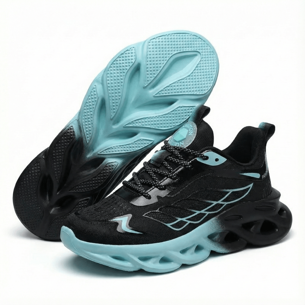 Ortho Walking Shoes with Shock-Absorbing Bubble Cushion