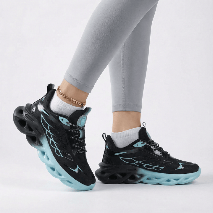 Ortho Walking Shoes with Shock-Absorbing Bubble Cushion