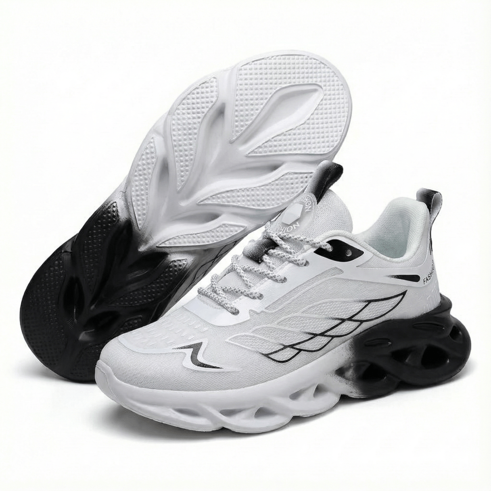 Ortho Walking Shoes with Shock-Absorbing Bubble Cushion