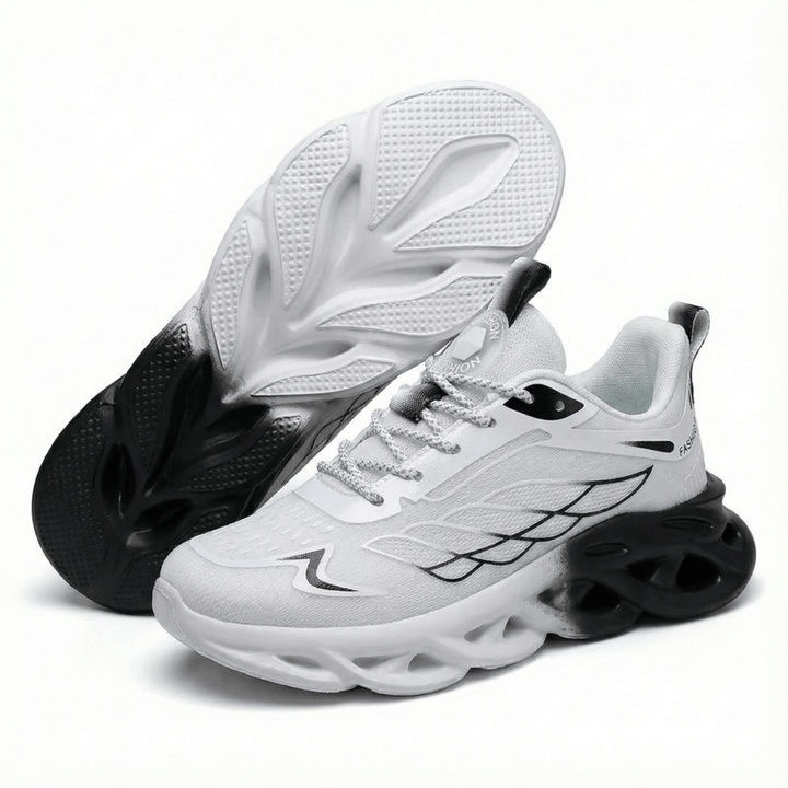 Ortho Walking Shoes with Shock-Absorbing Bubble Cushion