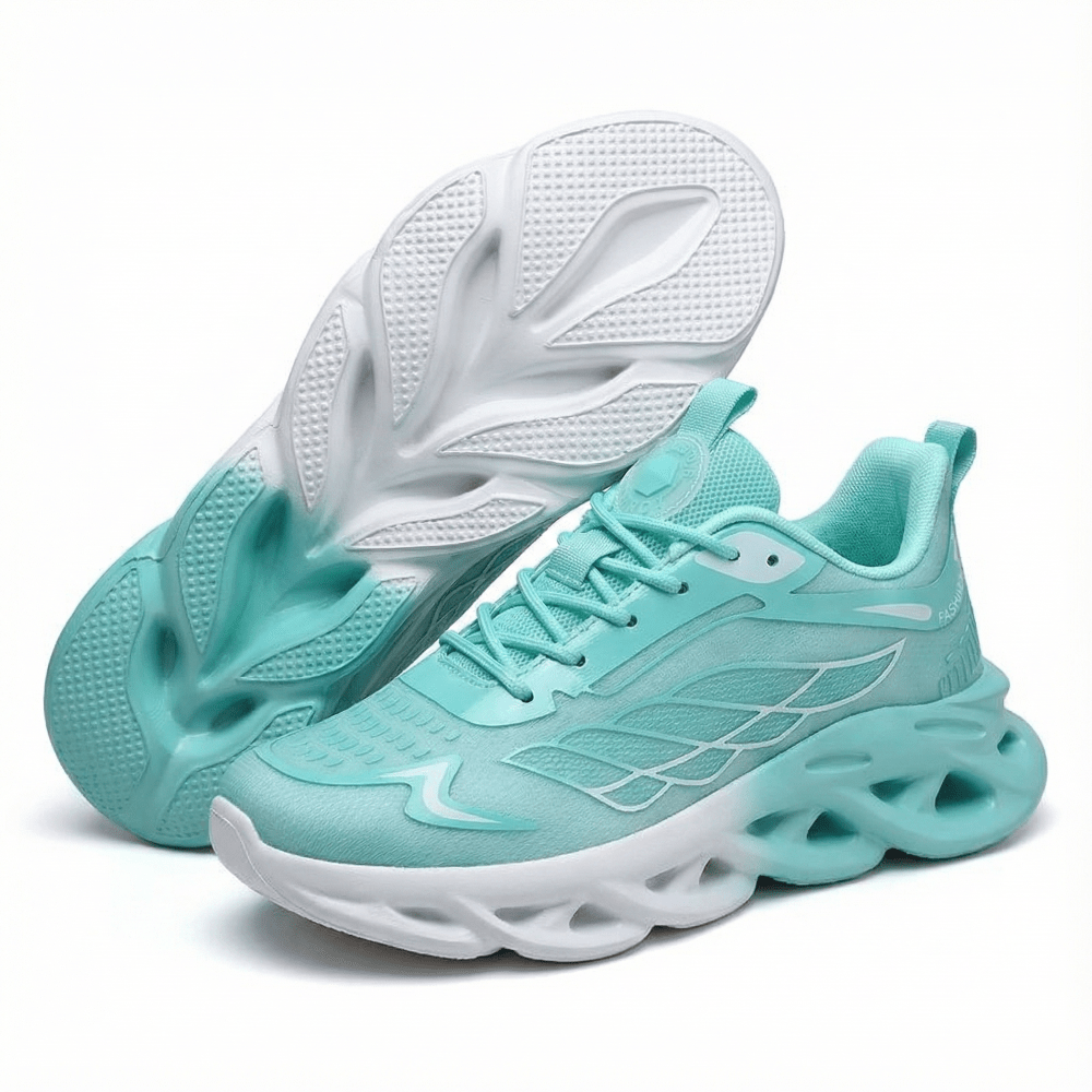 Ortho Walking Shoes with Shock-Absorbing Bubble Cushion