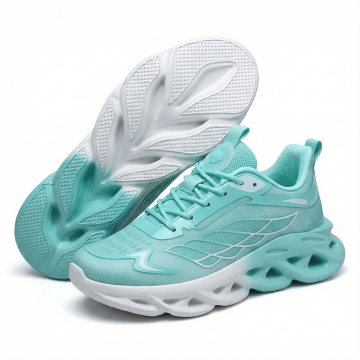 Ortho Walking Shoes with Shock-Absorbing Bubble Cushion