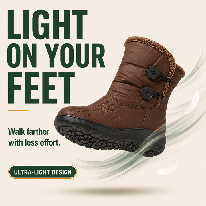 ThermaTrek Women’s Waterproof Fleece-Lined Winter Boots