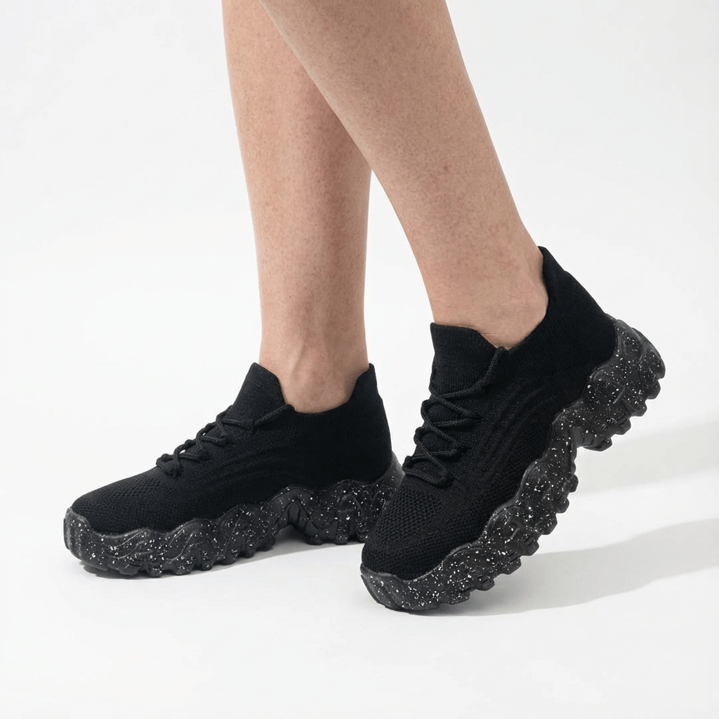 Breathable Ortho Trainers with Non-Slip Outsole