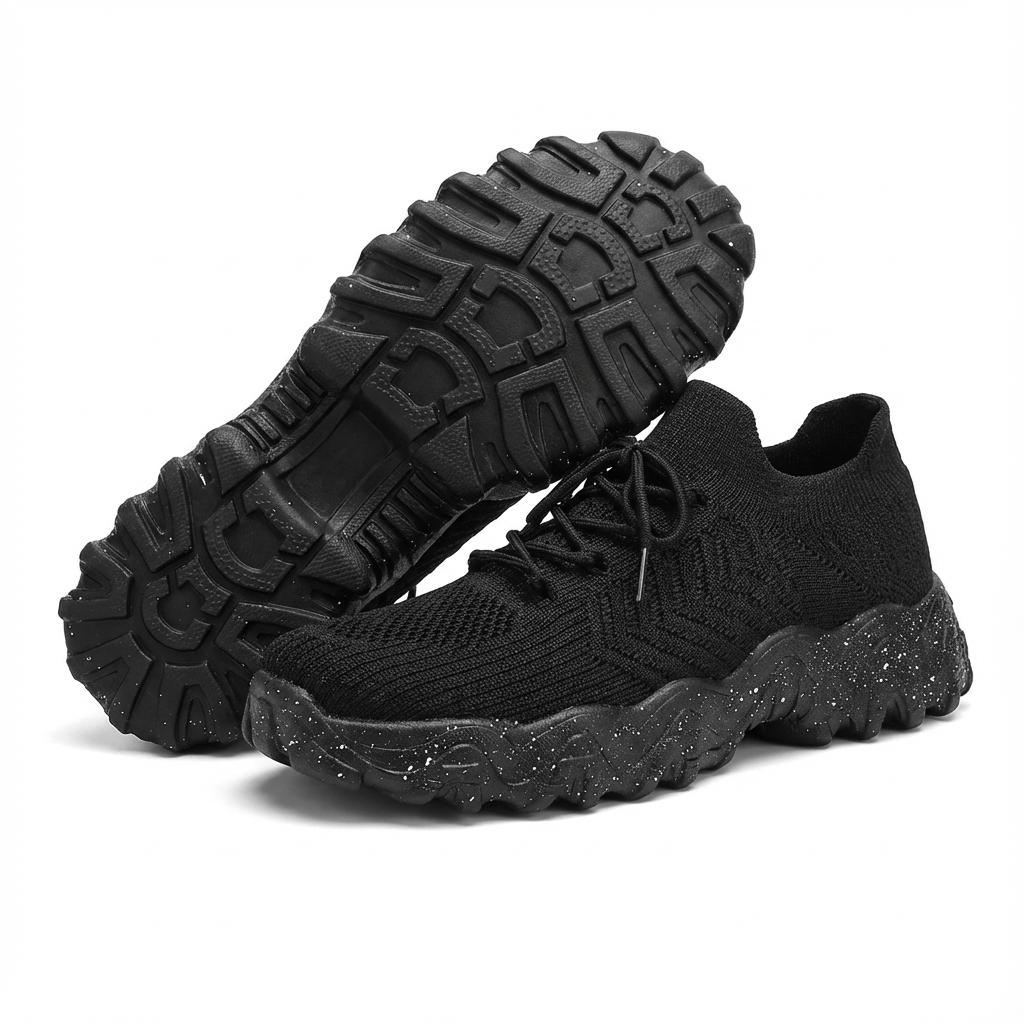 Breathable Ortho Trainers with Non-Slip Outsole