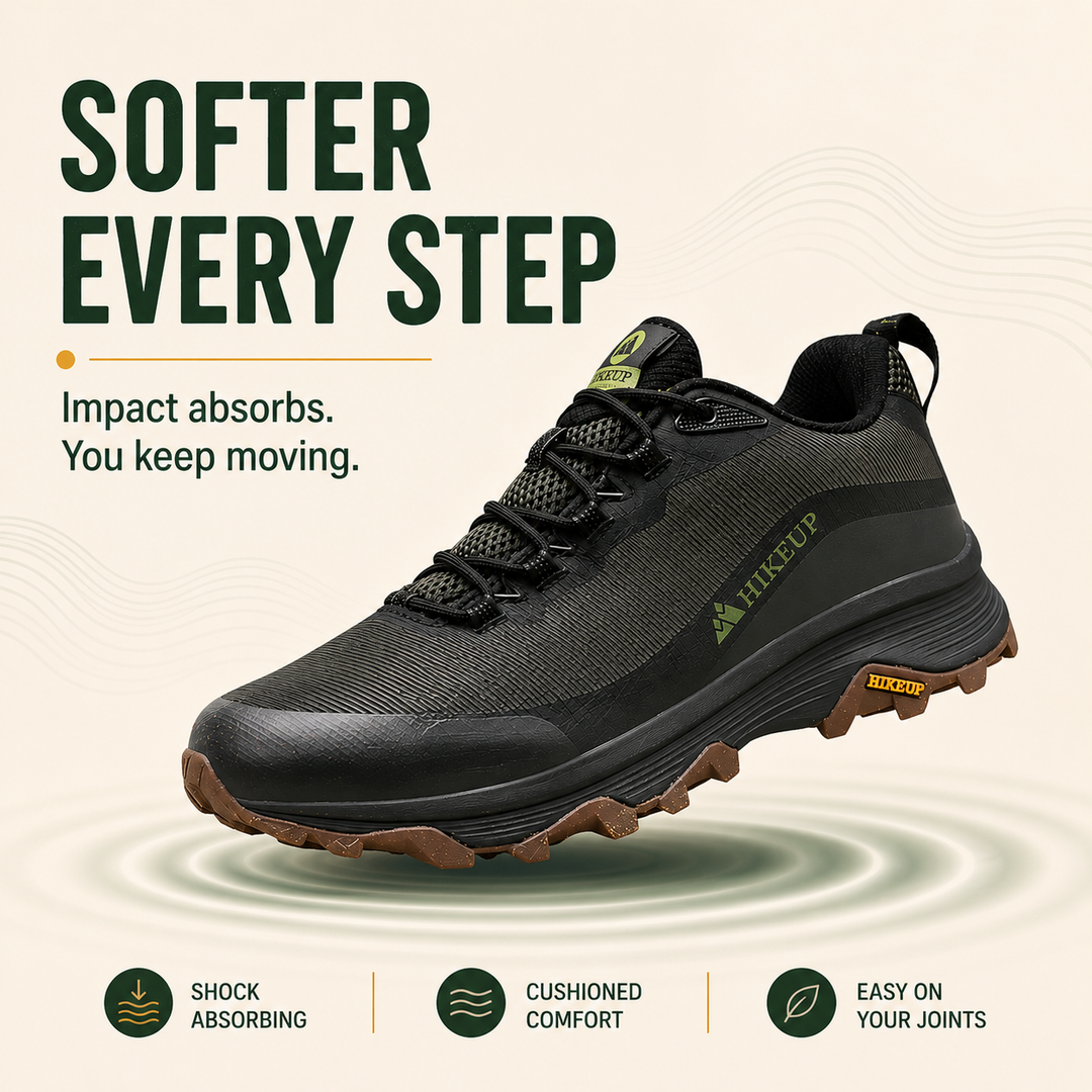 HikeUp Men’s Waterproof Trail Runners