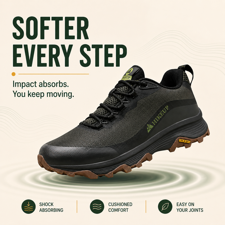 HikeUp Men’s Waterproof Trail Runners