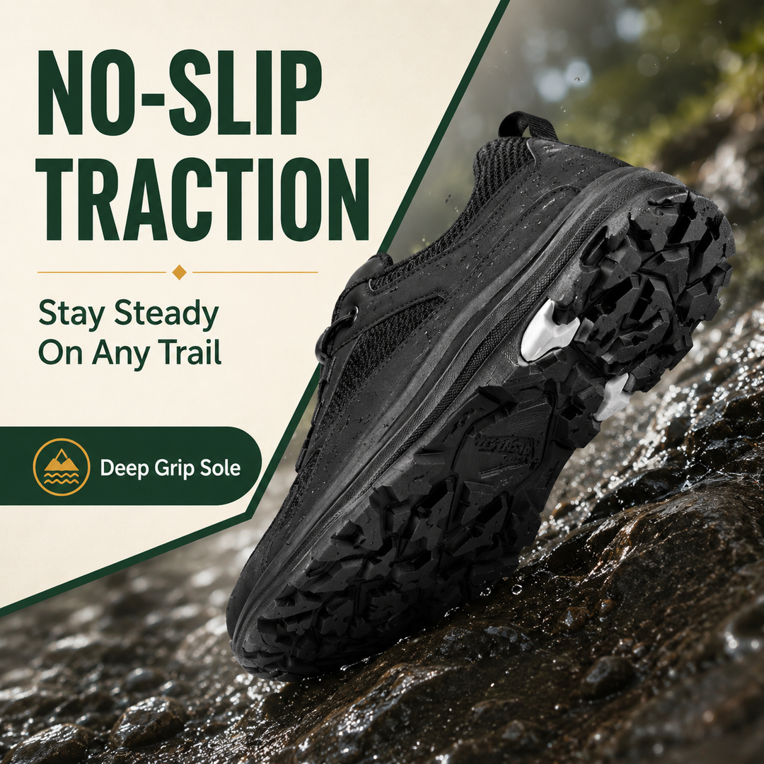SummitFlow Men’s Wide Toe Orthopedic Shoes