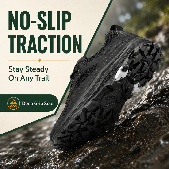 SummitFlow Men’s Wide Toe Orthopedic Shoes