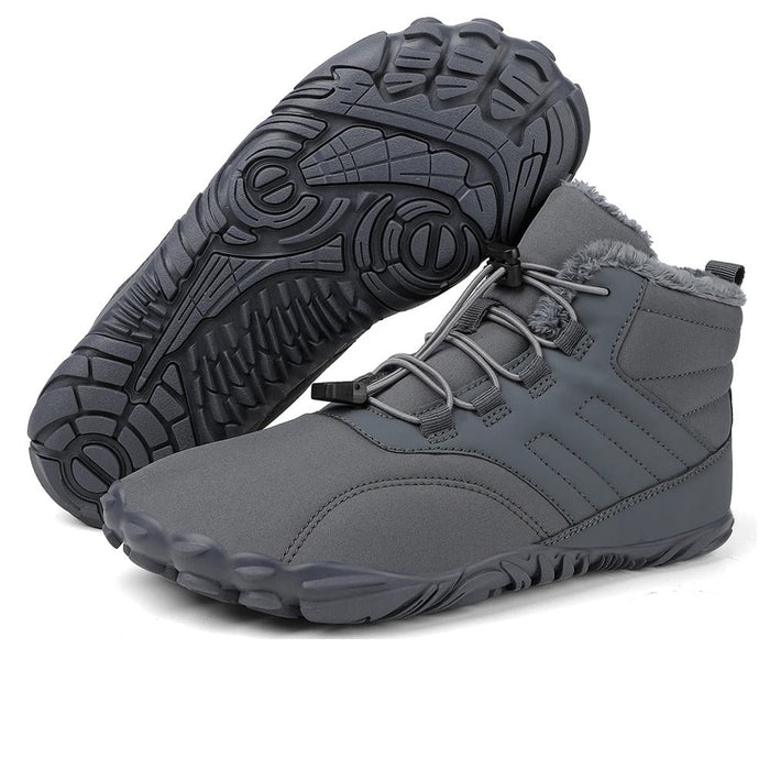 Fleece-Lined Barefoot Trainers with Wide Toe Box