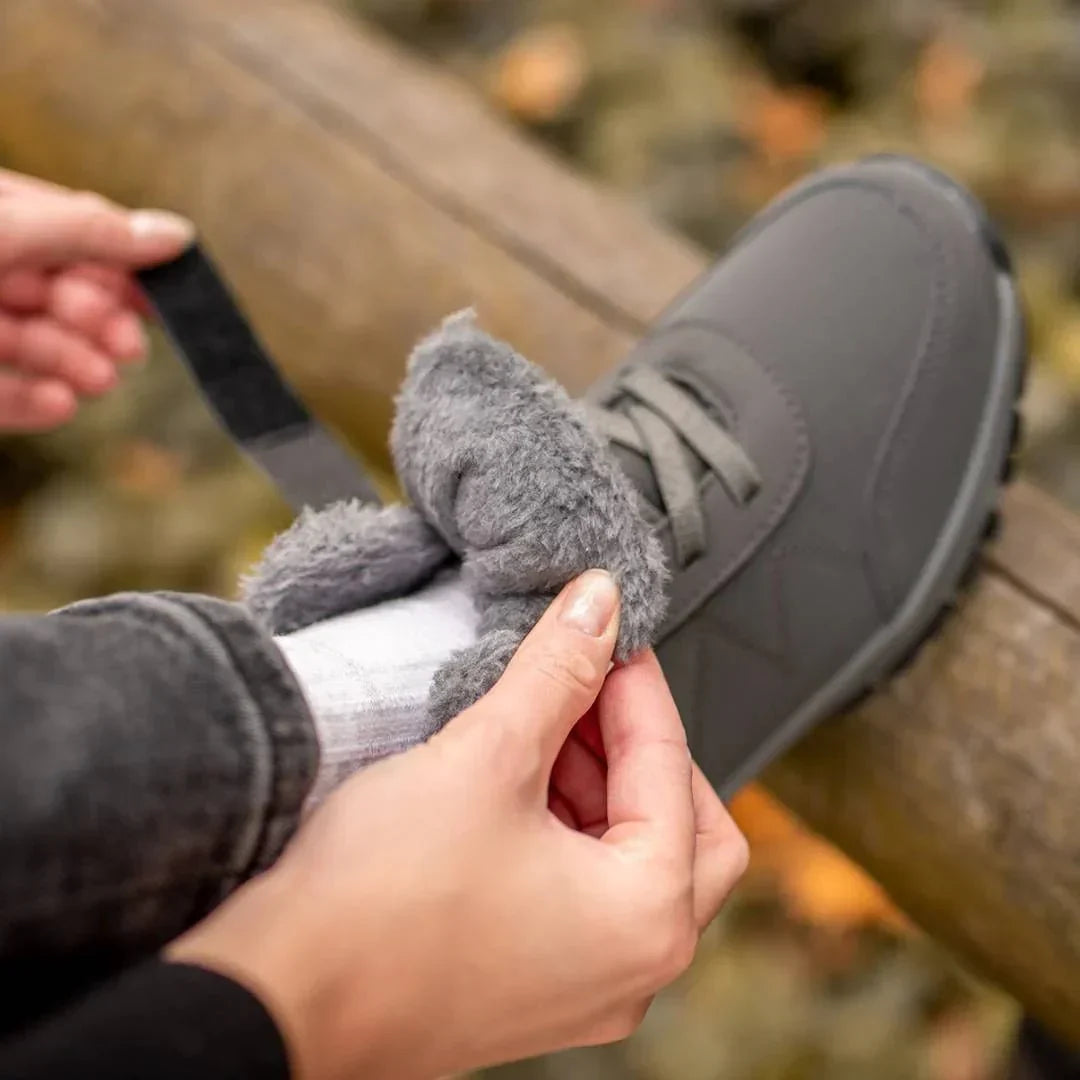 Insulated Non-Slip Winter Boots with Fleece Lining and Wide Toe Box