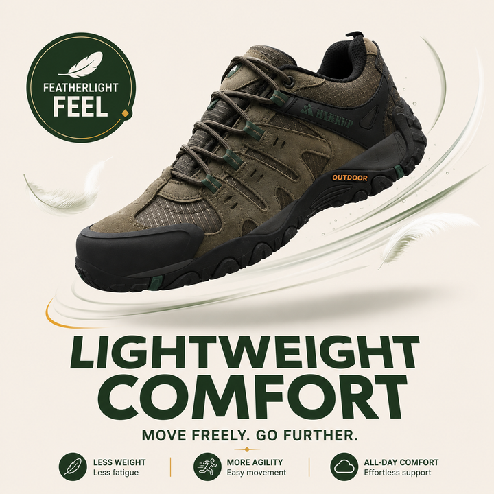 SummitShield Men’s Waterproof Trekking Shoes