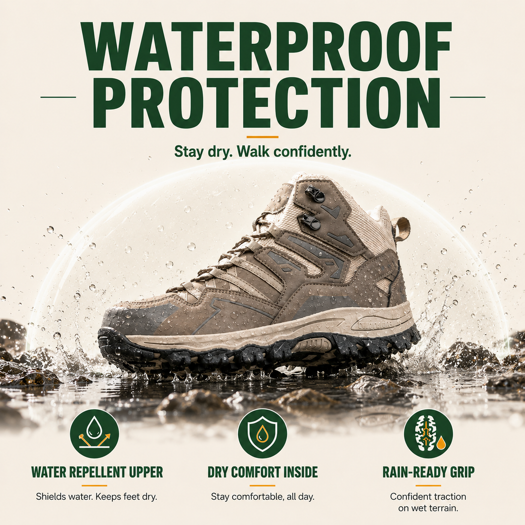 SummitGrip Women’s All-Terrain Hiking Boots