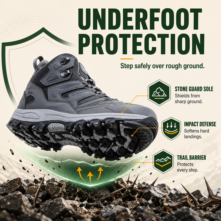 SummitGrip Women’s All-Terrain Hiking Boots