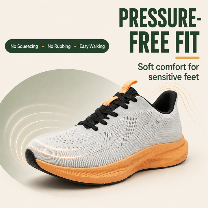 ErgoFit Men’s Orthopedic Wide-Toe Comfort Shoes