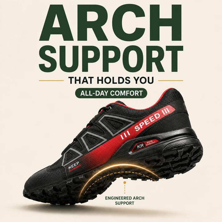 OrthoStride Original — Orthopedic Hiking Shoes for Pain-Free Steps &amp; Natural Support (Unisex)