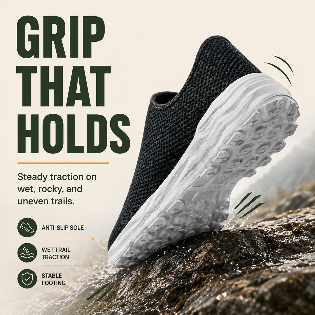 FlexiStep Breathable Orthopedic Slip-On Shoes
