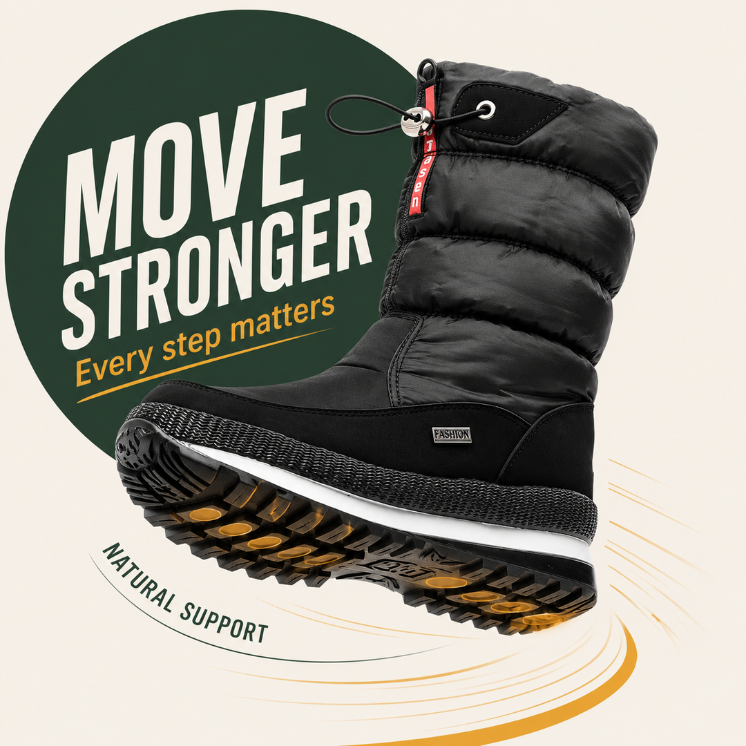 SnowTrek Women’s Fleece-Lined Winter Boots