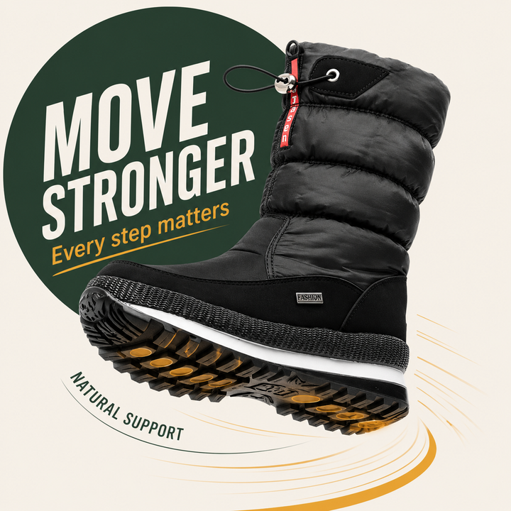 SnowTrek Women’s Fleece-Lined Winter Boots