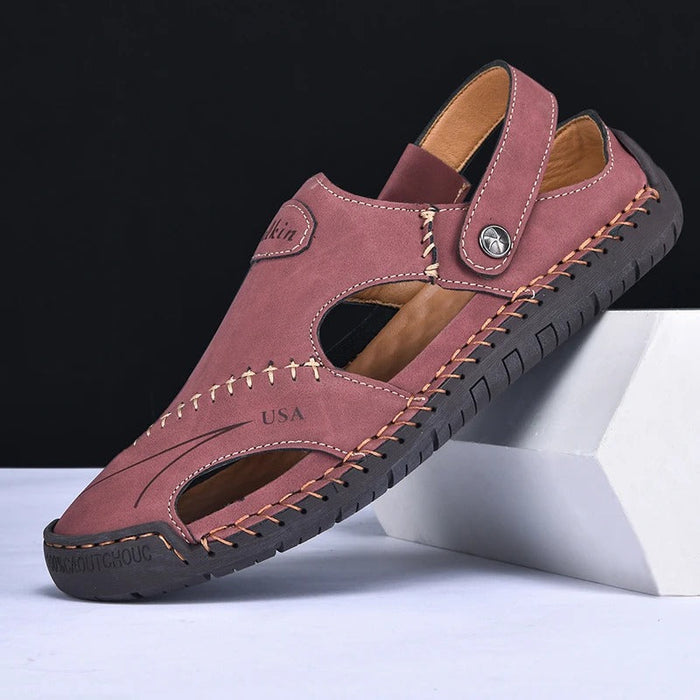 Women's Closed-Toe Walking Sandals Lightweight Arch Support
