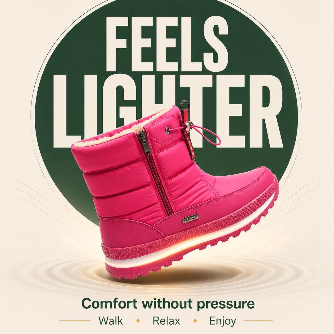 SnowTrek Women’s Fleece-Lined Winter Boots
