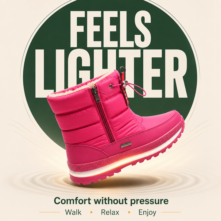 SnowTrek Women’s Fleece-Lined Winter Boots