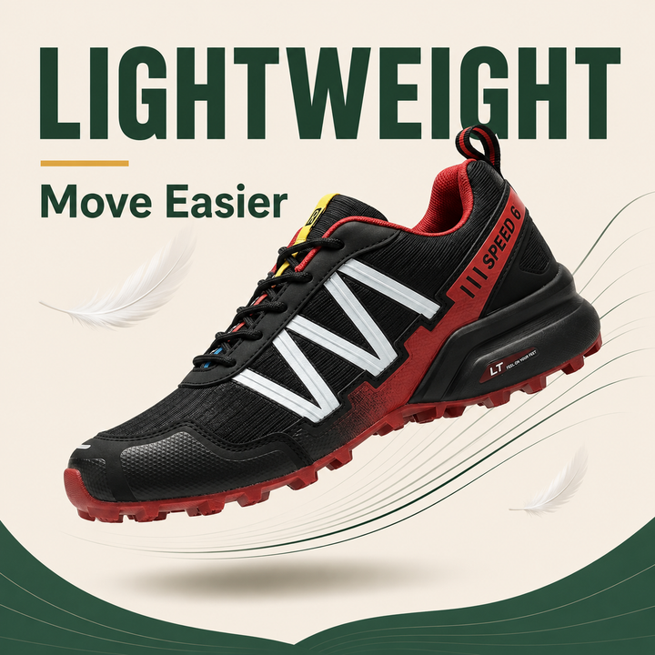 OrthoStride LightTrail — Orthopedic Hiking Shoes for Pain-Free Steps &amp; Natural Support (Unisex)
