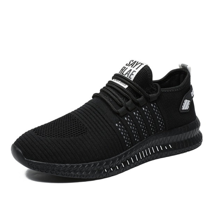 Men's Mesh Trainers with Arch Support Lace-Up