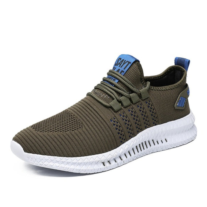 Men's Mesh Trainers with Arch Support Lace-Up