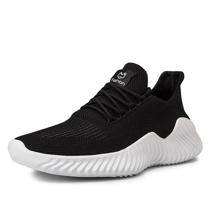 Men's Mesh Trainers with Arch Support and Cushioned Sole