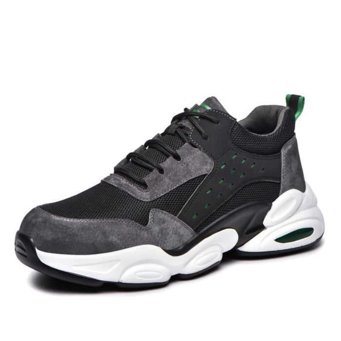 Men's Safety Trainers Steel Toe Cap Mesh Arch Support