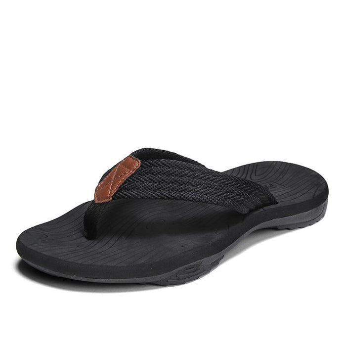 Men's Orthopedic Flip Flops with Arch Support and EVA Sole