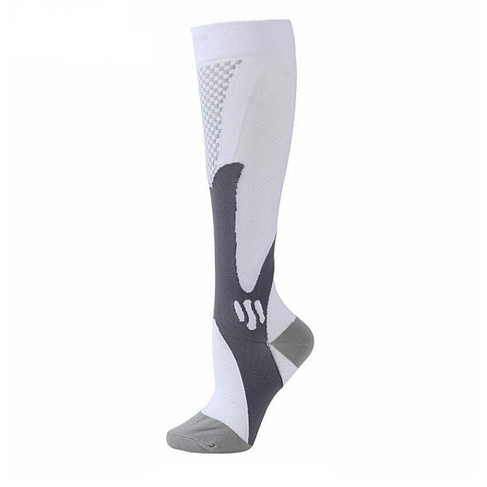 Unisex Compression Knee-High Socks Anti-Cramp Breathable