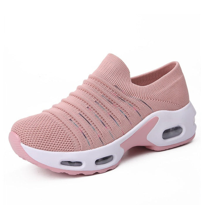 Women's Slip-On Air Cushion Trainers with Arch Support