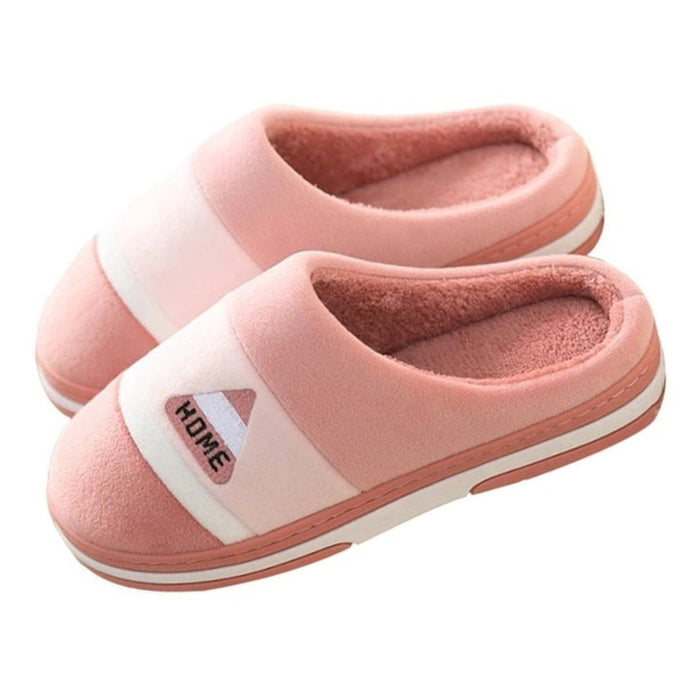 Men's Faux Fur Lined Indoor Slippers Non-Slip