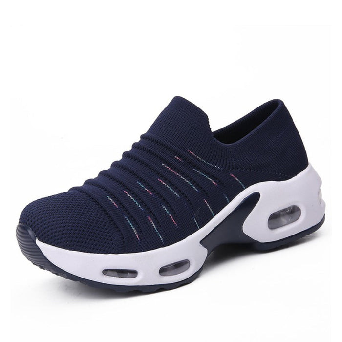 Women's Slip-On Air Cushion Trainers with Arch Support