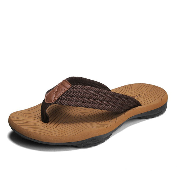 Men's Orthopedic Flip Flops with Arch Support and EVA Sole