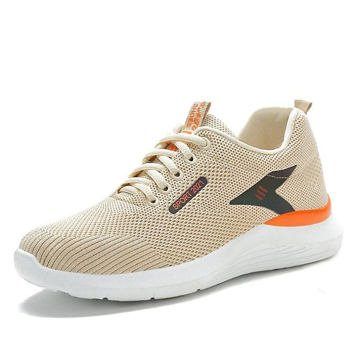 Women's Mesh Lace-Up Trainers with Arch Support