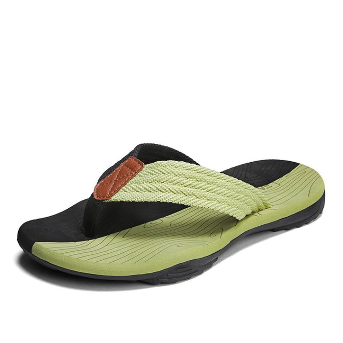 Men's Orthopedic Flip Flops with Arch Support and EVA Sole