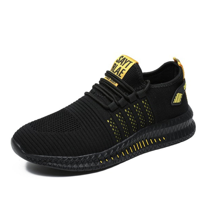 Men's Mesh Trainers with Arch Support Lace-Up
