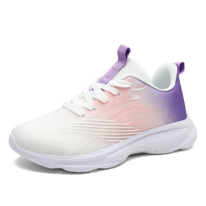 Women's Arch Support Trainers Gradient Lace-Up