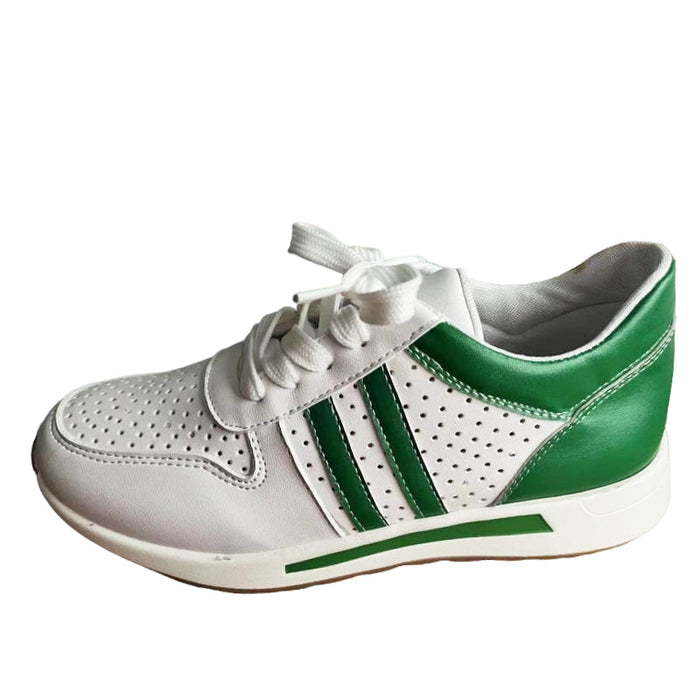 GRW Sporty Orthopedic Shoes Women Breathable Striped Cushioned Sneakers Trendy