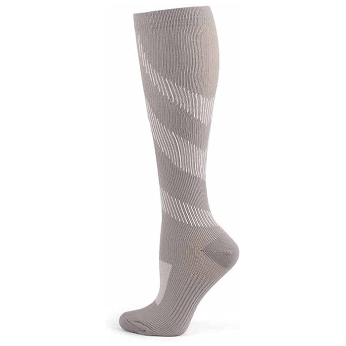 Compression Socks Knee-High with Anti-Slip Cushioning